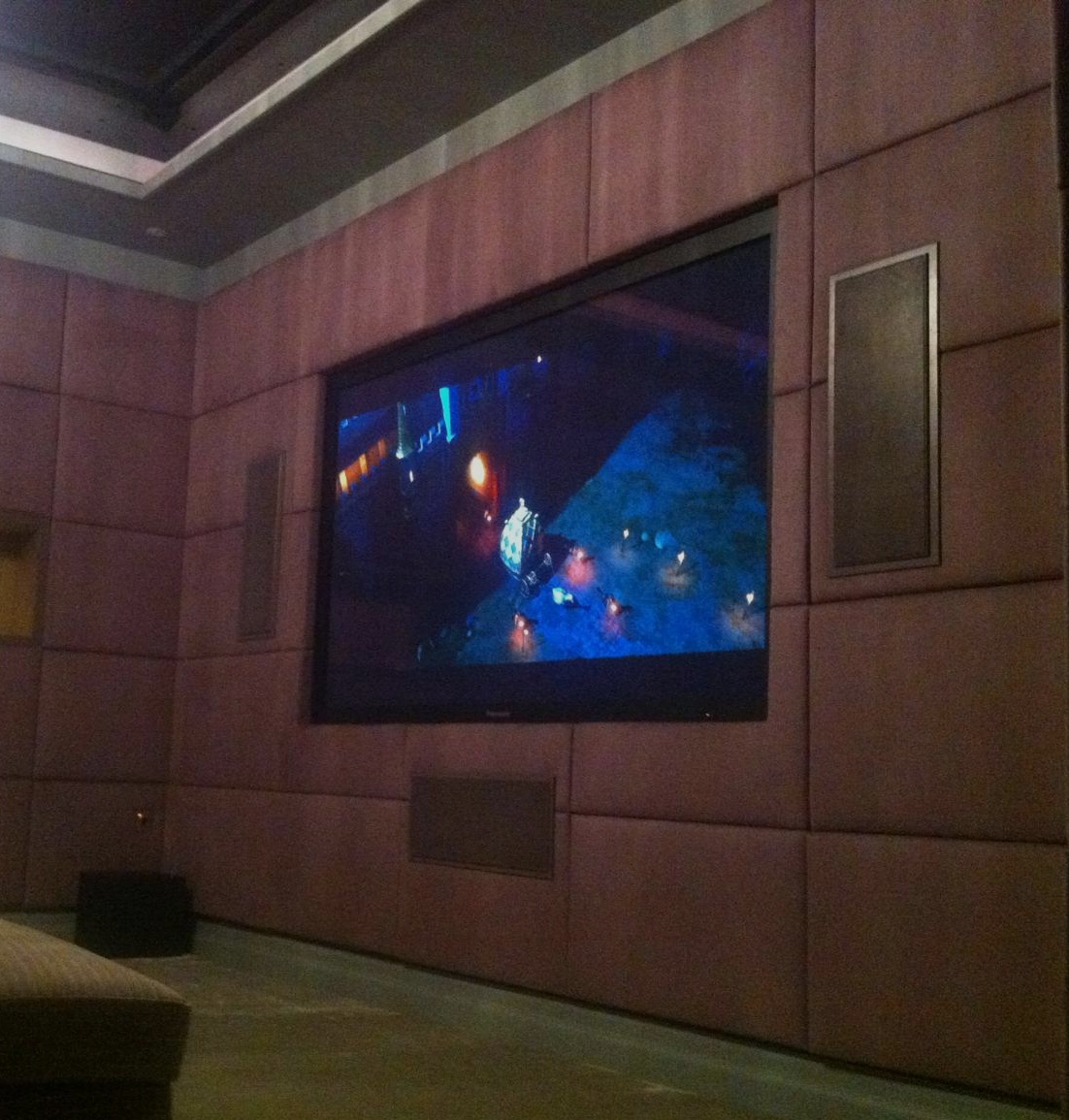 Bespoke private home cinema with Dolby Atmos